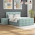 Boxspring Krevet Josie C 180/200 cm , žad zelena