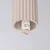 Sollux SL.1743 - Kupatilsko plafonsko svetlo HALO 1xG9/8W/230V IP44 taupe