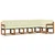Set vanjskih sofa s jastukom 6 pcs Prirodna i krem
