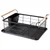 Vilde 150623 - Metlani ocedjivac za sudove sa drvenim drskama 42,5 x 29,5 x 19 cm