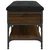 Klupa za cipele boja hrasta 102x42x45 cm od konstruiranog drva