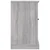 Komoda sivog hrasta sonome 100x35,5x60 cm od konstruiranog drva