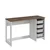 HANAH HOME Radni sto Hero Antique Walnut
