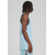Mens Fishnet Tank Top - Blue