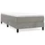 vidaXL Box spring posteljni okvir svetlo siv 100x200 cm žamet
