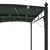 Gazebo 4 x 3 x 2,55 m Zelena Tkanina i Aluminij 180 gsm