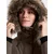 Didriksons ERIKA WNS PARKA 3, plašč, rjava 504303