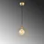Opviq Luster Bek-11371, 30x30x121 cm, E27