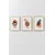 Wallity slika 3Dartsoho115, 3 dijela, 33 x 48 cm