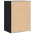 Kreveta s ladicama Crni hrast 60 x 39 x 80 cm Konstruirano drvo