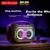 Shinco Bluetooth karaoke zvučnik sa 2 mikrofona ST-8, Dolby, LED, Crni