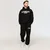 GymBeam Varsity Hoodie Black