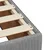 Vidaxl Box spring postelja z vzmetnico svetlo siv 100x200 cm blago