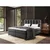 Esposa BOXSPRING POSTELJA 140 cm x 200 cm , tekstil črna