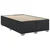 Vidaxl Box spring postelja z vzmetnico črna 120x190 cm umetno usnje