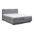 Boxspring Krevet Cordoba 180/200 cm , siva