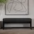 Atelier del Sofa Klupa Pearl, 120x45x35 cm, Crna