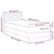 Vidaxl LED Box Spring Postelja z vzmetnico Roza 80 x 200 cm Žamet