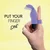 FeelzToys Magic Finger Vibrator Purple