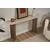 HANAH HOME Polica Sira Travertine Venezia Walnut