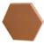 Akustični panel Hexagon 50 x 50 cm, debelina 5 cm, rjava barva