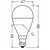 LED sijalica od reciklirane plastike P45 E14/7,5W/230V 2700K - Osram