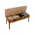 Hanah Home Klupa Vina, 110x48x40 cm, Smeđa