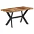 Vidaxl Jedilna miza 140x70x75 cm trden palisander