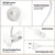 Immax NEO 08294L - Fleksibilna lampa sa stezaljkom PUNTO 1xGU10/9W/230V bela