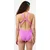 Speedo solid leaderback orchid shine l - uk36