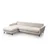 Atelier del Sofa Ugaona garnitura Mayorka 93x85x303cm Bež
