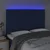LED uzglavlje plavo 144x5x118/128 cm od tkanine