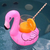 FLAMINGO plavajoče držalo za pijačo-flamingo