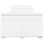 Vidaxl Box spring postelja z vzmetnico bel 120x200 cm umetno usnje