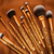 Docolor set kistova - 12 Pieces Makeup Brush Set - Leopard (T1202-1)