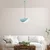 Opviq Luster Vatoz-Nus-2866, 25-112cm, O10, E27, Tirkizni