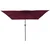 Vrtni suncobran Bordeaux Crvena 295 x 295 x 245 cm