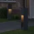 Solarna LED svjetiljka za stazu 2 pcs Antracit