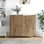 vidaXL Strani šal Rjava 90 x 34 x 80 cm Konstruiran les