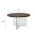 Hanah Home Klub sto Serenity, 70x40x cm, Braon