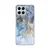 TELEMPIRE Silikonska maska za telefon Honor X8 Blue Gold Marble plava
