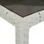 Stol za vrt Bijelo 190 x 90 x 75 cm poliratan