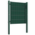 Vrata za ogradu PVC i čelik 100x81 cm Zelena