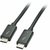 Lindy Thunderbolt 3 kabel, 1m, črn
