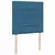 vidaXL vidaXL Box spring postelja z vzmetnico modra 90x190 cm žamet, (21309167)