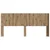VIDAXL vzglavje za posteljo, les, 206,5 × 7 × 100cm, artisan hrast, 889554