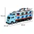 WOWO Avto transporter z dirkalno stezo 2v1 set 8 avtkov