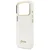 Guess IML Gradient Script kovinski ovitek MagSafe za iPhone 17 Pro bele barve