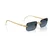 Ray-Ban Sunčane naočare by A$AP ROCKY 0RB3928 001/S2, Četvrtaste, Zlatna boja