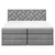 MID.YOU POSTELJA BOXSPRING 140 cm  x 200 cm , tekstil, leseni material srebrne barve